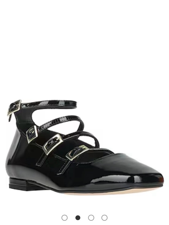 ALOHAS Shoes - ALOHAS Black Patent Luke Leather Ballet Flat